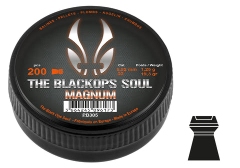 PLOMBS THE BLACK OPS SOUL MAGNUM CAL. 5,5 MM