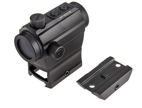 MICRO POINT ROUGE ET VERT REFLEX MONTAGE HAUT RIS NOIR