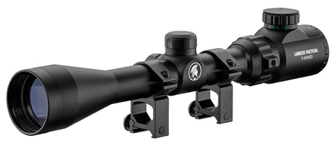 LUNETTE 3-9 X 40 ILLUMINÉE ROUGE ET VERT