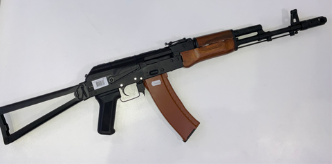 RÉPLIQUE AEG AKS-74N ACIER & BOIS 1,0J