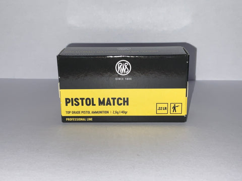 RWS.22LR PISTOL MATCH