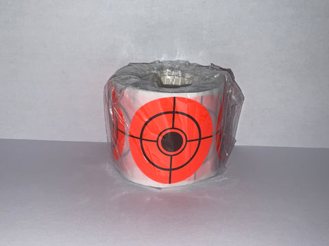CIBLE ROULEAU DE 250 STICKERS 5 CM