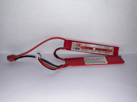 BATTERIE BO LIPO 7.4V 1000MAH 25C