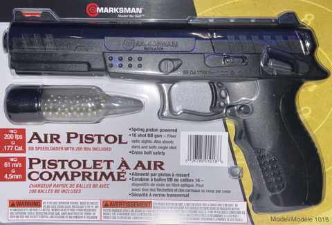 PISTOLET À AIR COMPRIMÉ MARKSMAN1018 4.5 MM