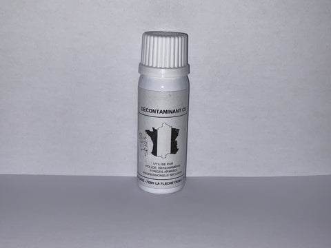 DECONTAMINANT GAS ET GEL CS SPRAY