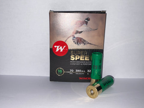 CARTOUCHE WINCHESTER SUPER SPEED-CAL. 16/70 P2