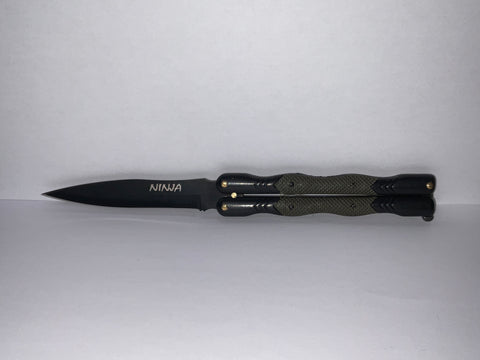 COUTEAU PAPILLON CUDEMAN NINJA ABS VERT