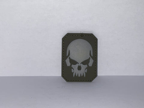 PATCH PVC TÊTE DE MORT