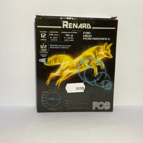 FOB SUPER CHASSE RENARD 36GR -12/70