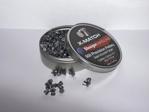 BOITE 500 PLOMB A AIR X-MATCH 4.5MM 0.53G PLATE