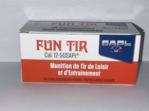 SAPL CART FUN TIR 12/50 BOITE de 10