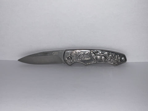COUTEAU LOUP 8.5CM INOX