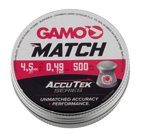 PLOMBS GAMO MATCH ACCUTEK 500 - 4.5MM