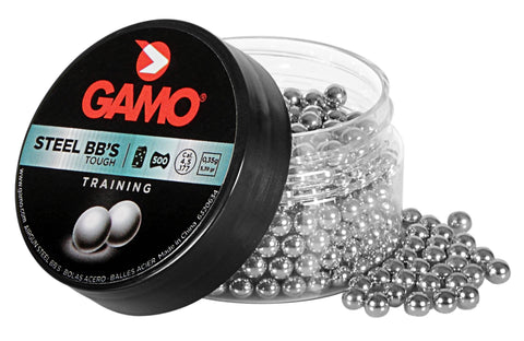 BOITE DE 500 BILLES ACIER BB'S CAL. 4.5 MM