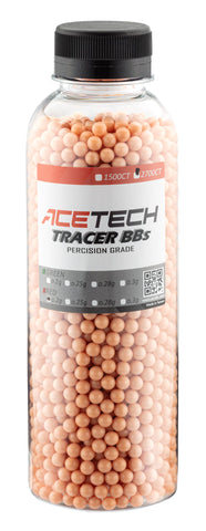 BILLES ACETECH TRACER 0.25G X 2700 ROUGES BOUTEILLE