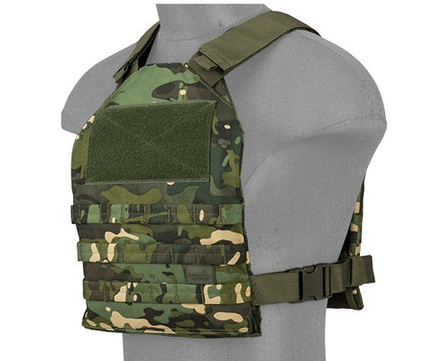 GILET STANDARD ISSUE PLATE CARRIER 1000D TROPIC CAMO