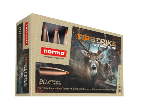 CART NORMA 7MM-08 10.4G 160GR TIPSTRIKE
