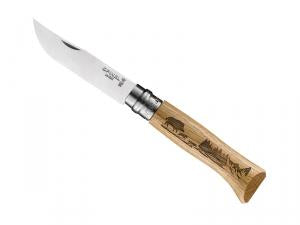 OPINEL ANIMALIA 3 CHENE 8 VRI SANGLIER