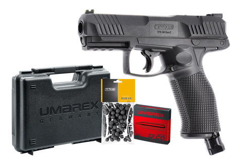 PACK PRET A TIRER T4E TPX 50 GEN2 CAL 50 - 19,9 J (100 BILLES, 5 CO2, MALLETTE)
